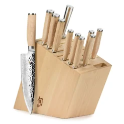 Shun Premier Blonde 12 Piece Knife Block Set -Shun 40586 scaled