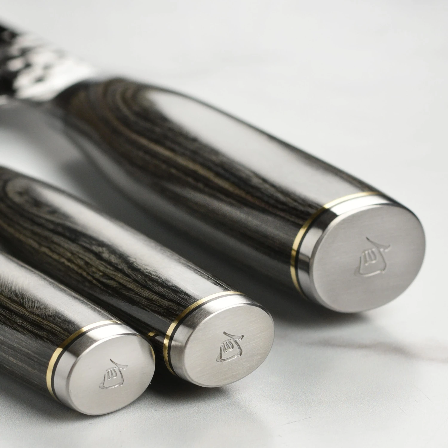 Shun Premier Grey 5 Piece Slimline Knife Block Set 6 Shun Premier Grey 5 Piece Slimline Knife Block Set - Image 6