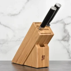 Shun Classic 8" Chef's Knife With Slimline Knife Block & Honing Steel -Shun 41748 scaled