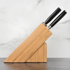 Shun Classic 8" Chef's Knife With Slimline Knife Block & Honing Steel -Shun 41749 scaled