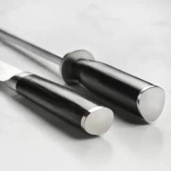 Shun Classic 8" Chef's Knife With Slimline Knife Block & Honing Steel -Shun 41752 scaled