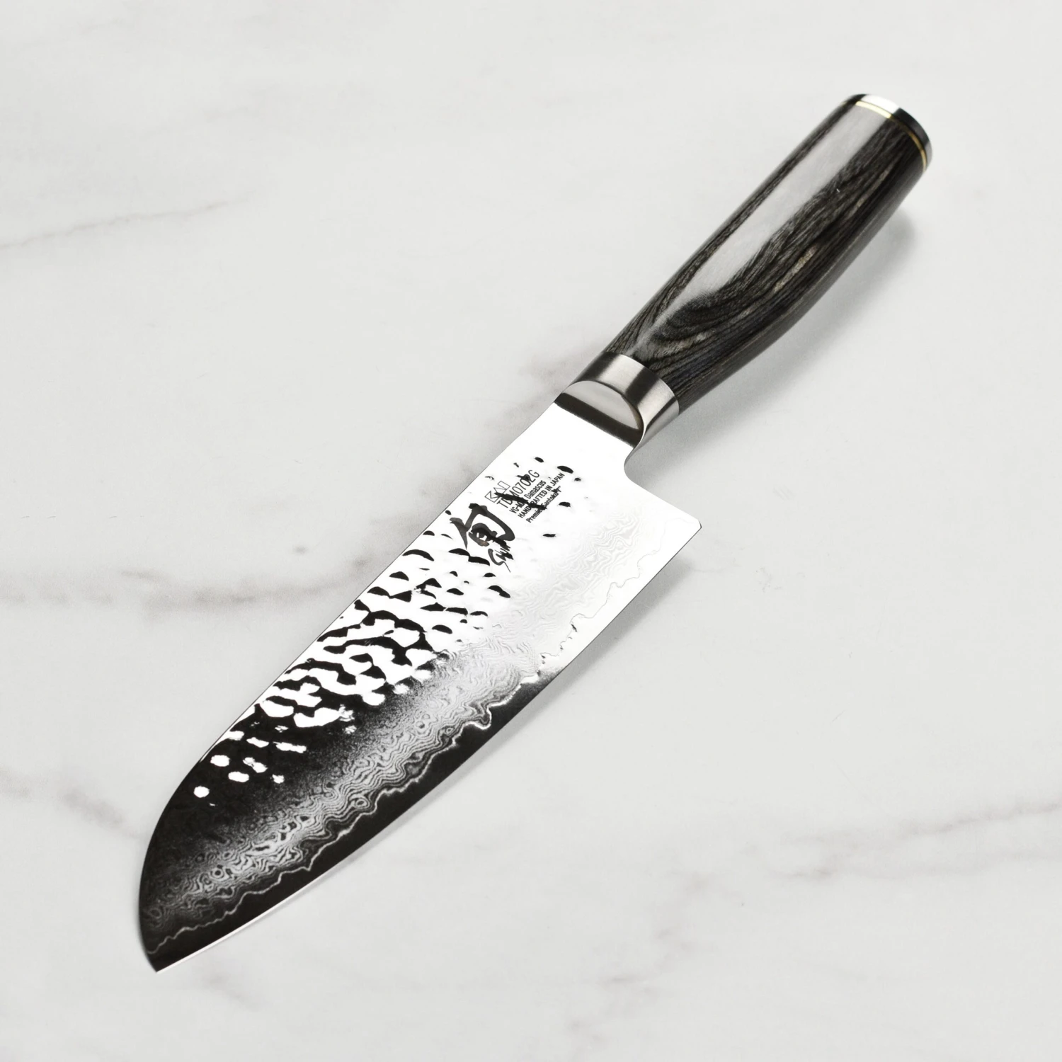 Shun Premier Grey 7" Santoku Knife 5 Shun Premier Grey 7" Santoku Knife - Image 5