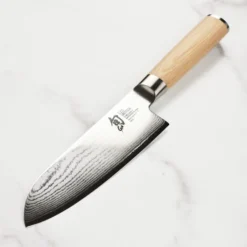 Shun Classic Blonde 7" Santoku Knife -Shun 43983 scaled