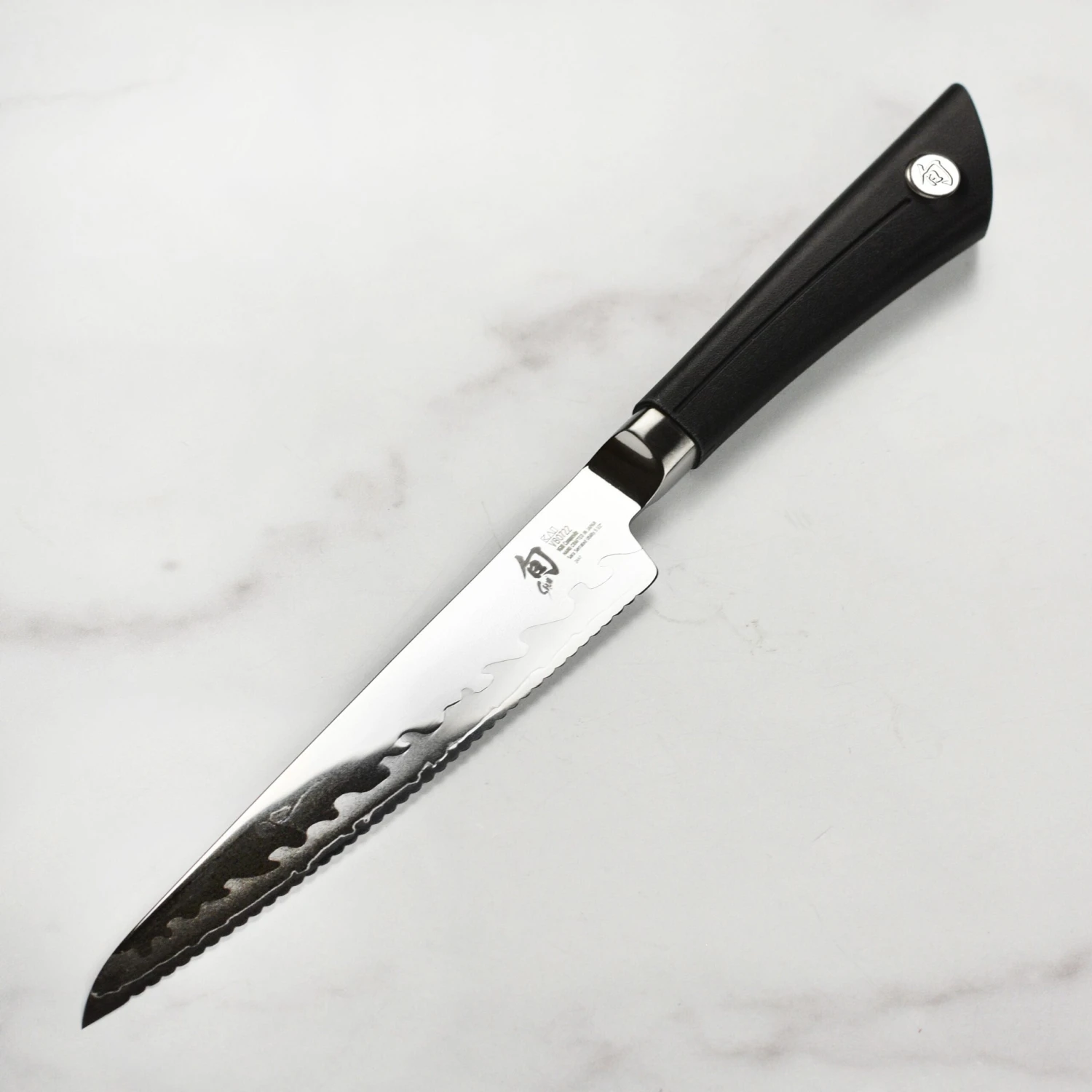 Shun Sora 5.5" Serrated Utility Knife 5 Shun Sora 5.5" Serrated Utility Knife - Image 5