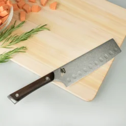 Shun Kanso 6.5" Hollow Edge Nakiri Knife -Shun 44110 scaled