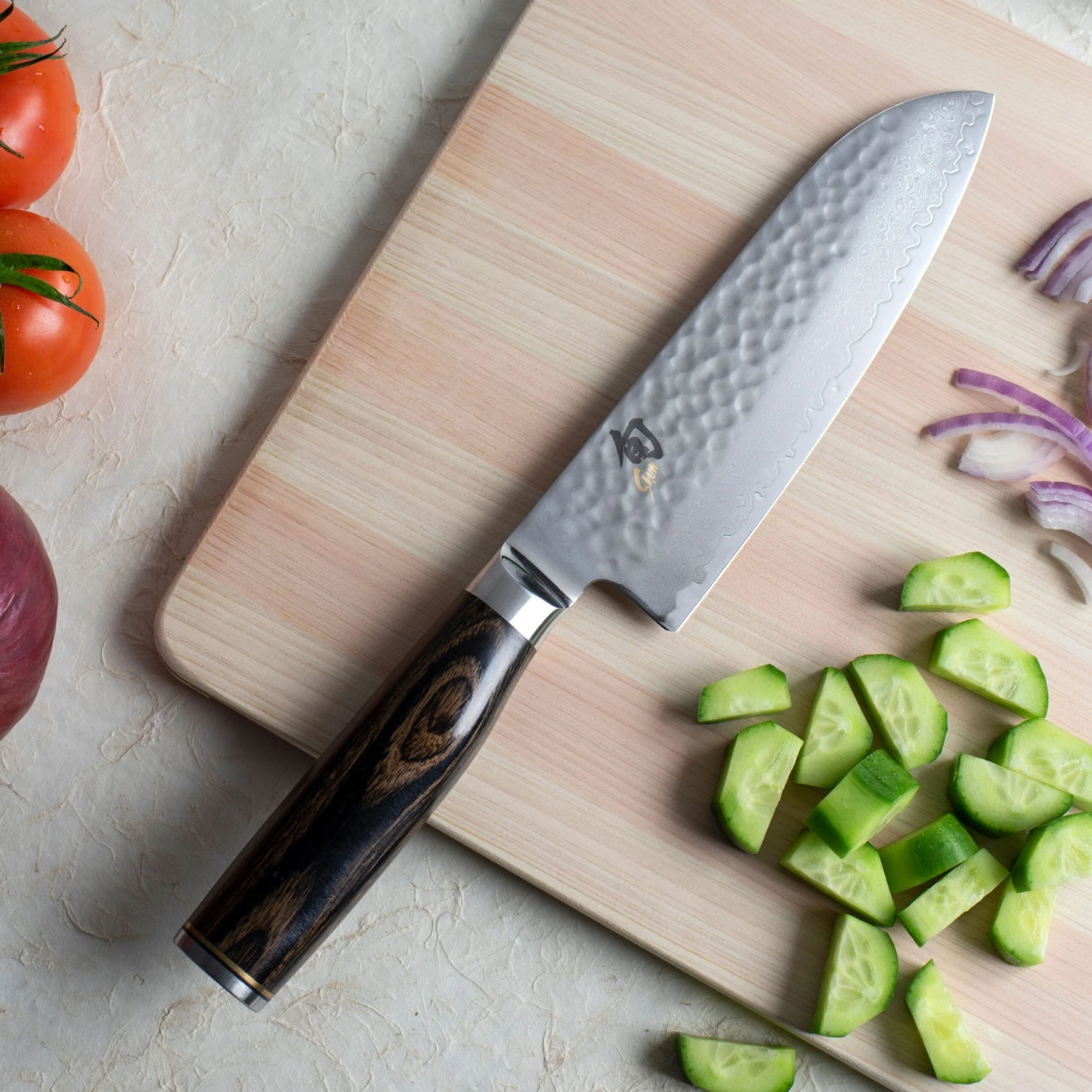 Shun Premier 7" Santoku Knife 4 Shun Premier 7" Santoku Knife - Image 4