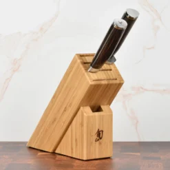 Shun Premier 8" Chef's Knife With Slim Knife Block & Steel -Shun 44443 scaled