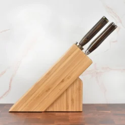 Shun Premier 8" Chef's Knife With Slim Knife Block & Steel -Shun 44444 scaled