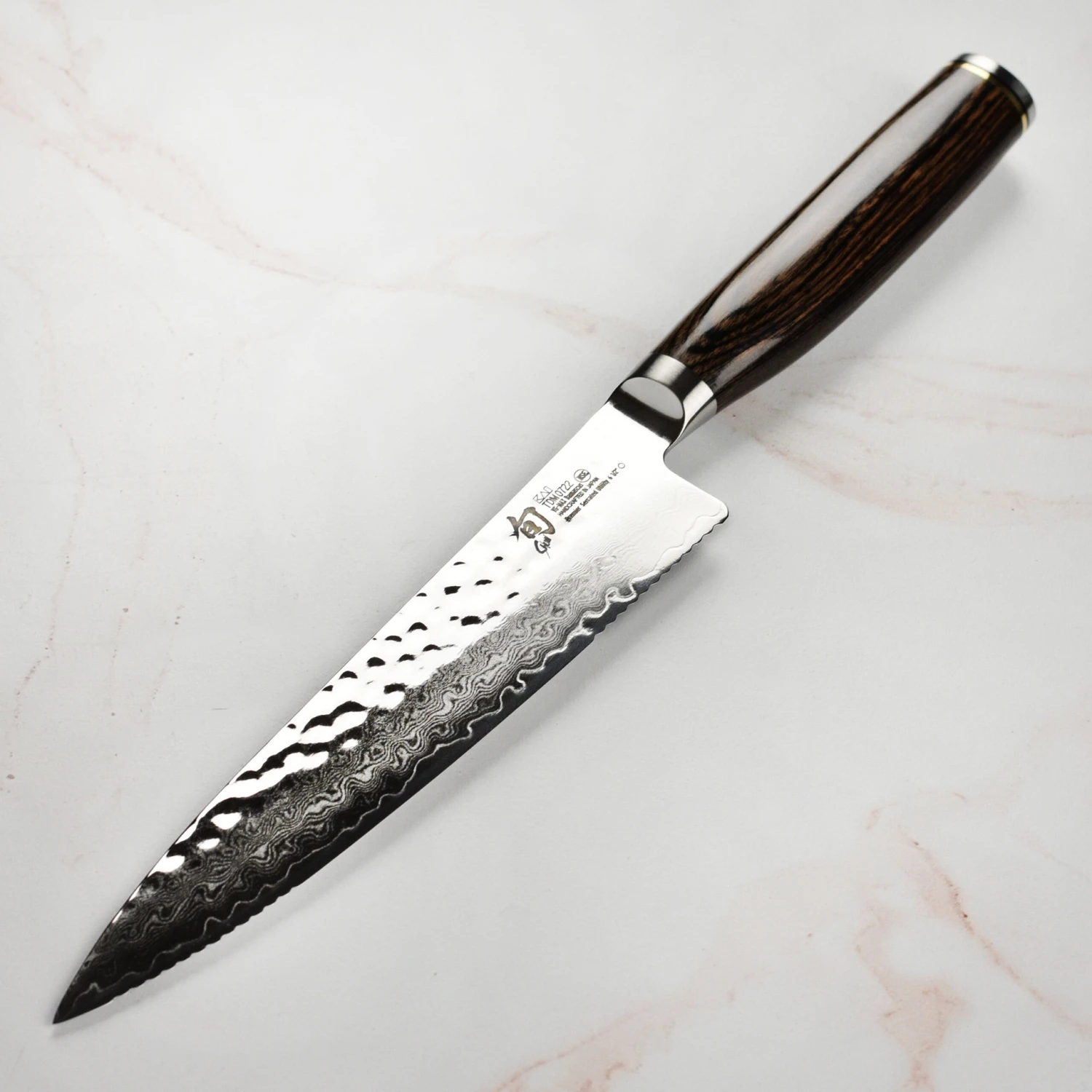 Shun Premier 6.5" Serrated Utility Knife 5 Shun Premier 6.5" Serrated Utility Knife - Image 5