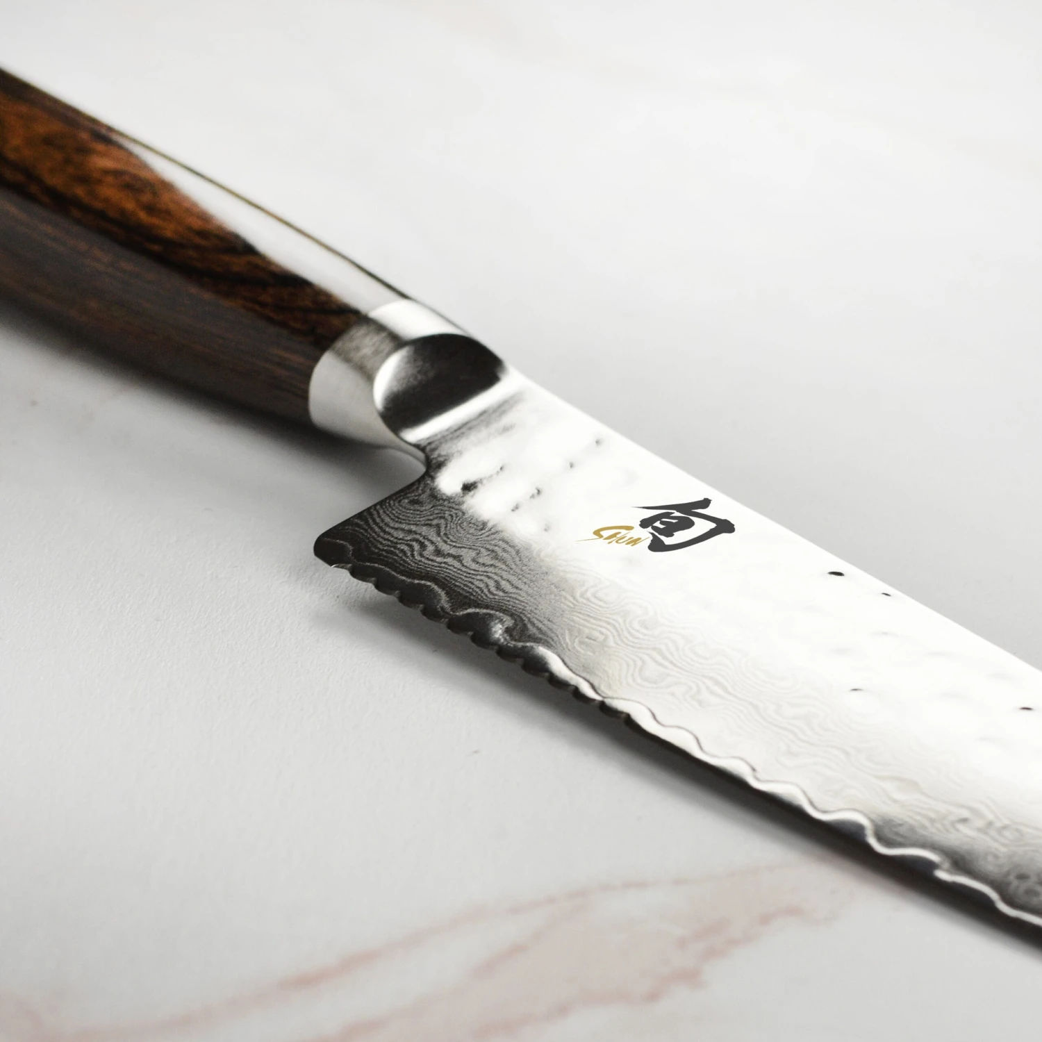 Shun Premier 6.5" Serrated Utility Knife 9 Shun Premier 6.5" Serrated Utility Knife - Image 9