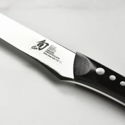 Shun 4 Piece Shima Steak Knife Set, Black Pakkawood -Shun 44749 scaled