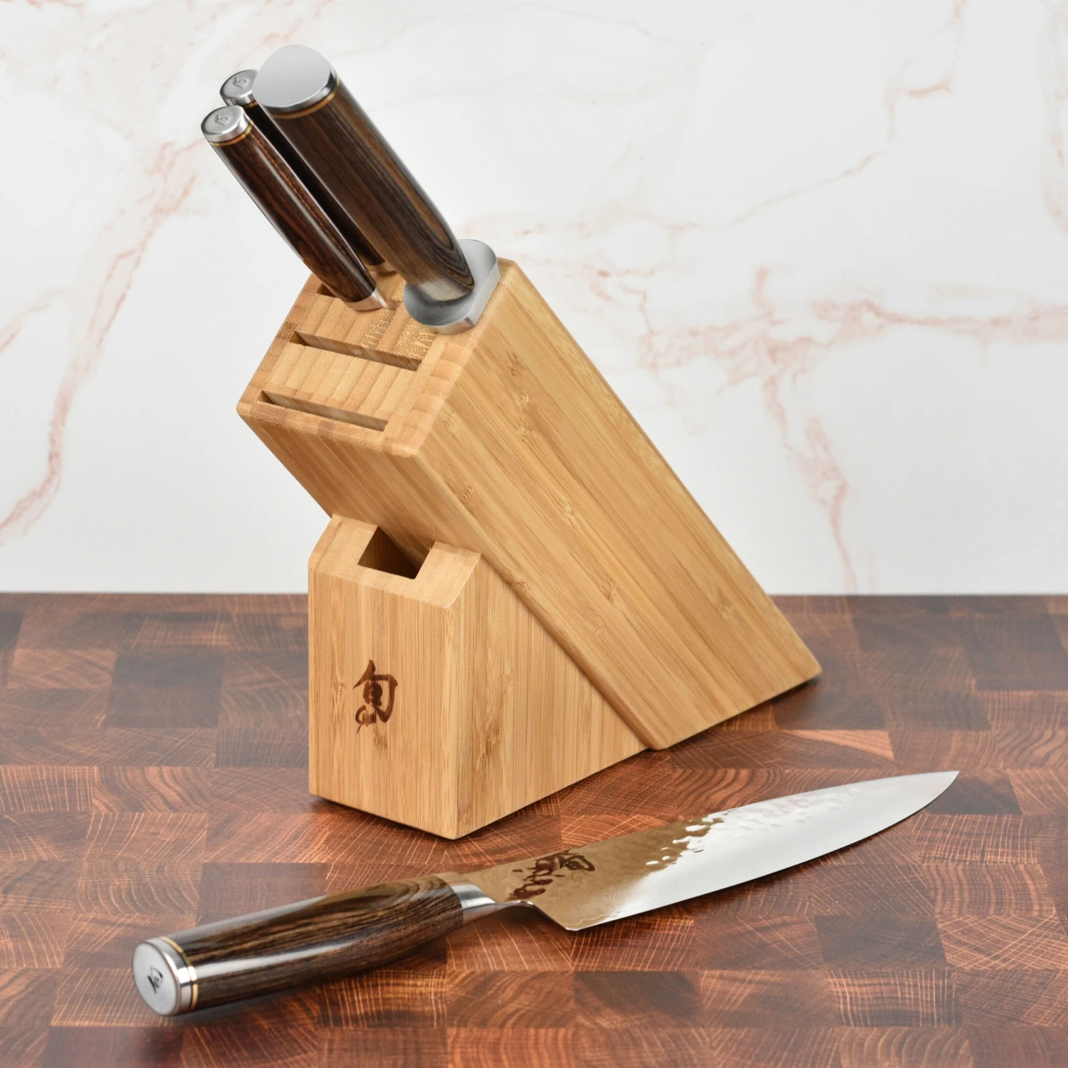 Shun Premier 5 Piece Slimline Knife Block Set 3 Shun Premier 5 Piece Slimline Knife Block Set - Image 3