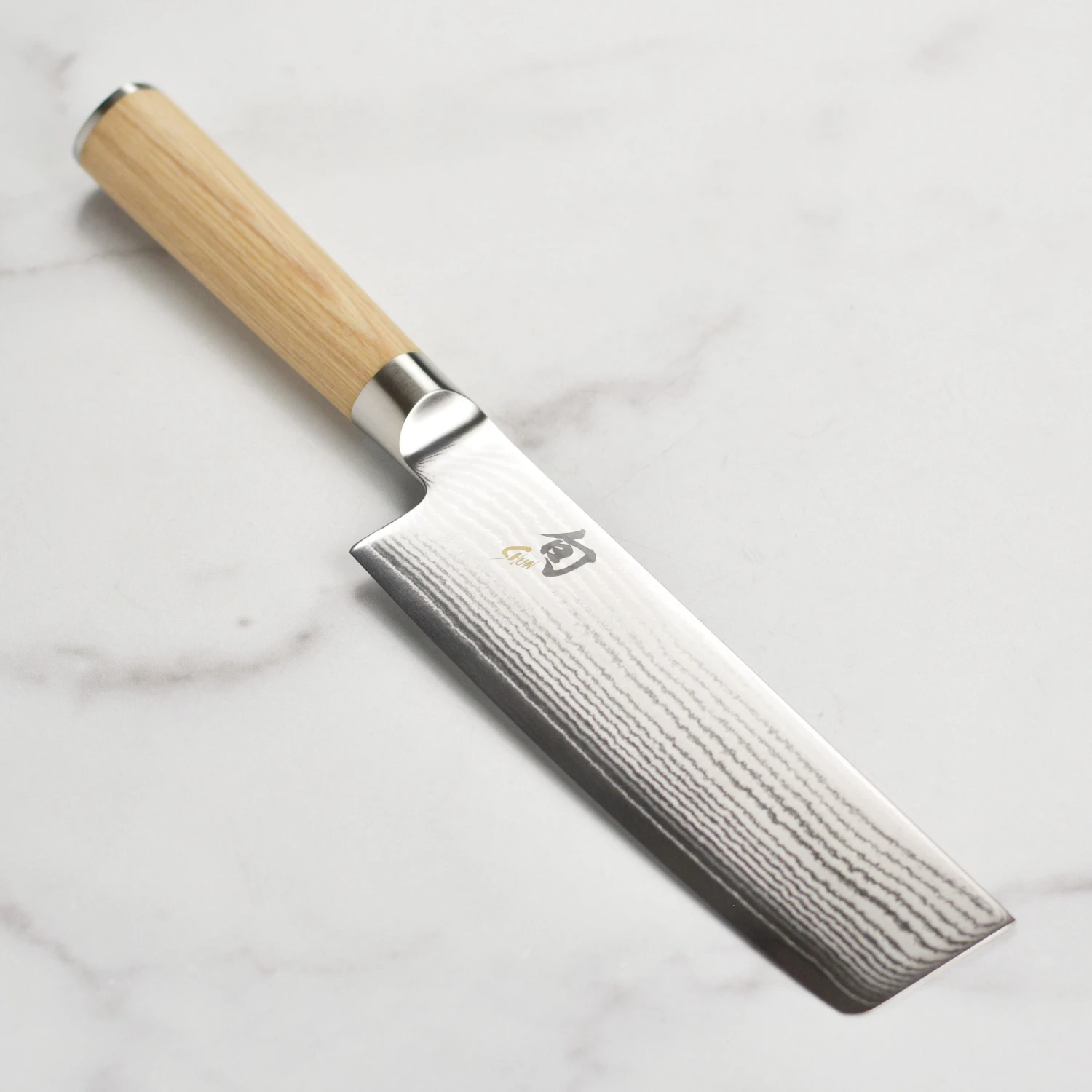 Shun Classic Blonde 6.5" Nakiri Knife 1 Shun Classic Blonde 6.5" Nakiri Knife