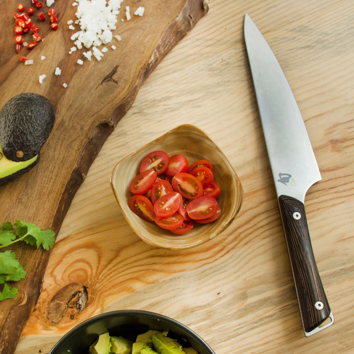 Shun Kanso 3 Piece Knife Set 4 Shun Kanso 3 Piece Knife Set - Image 4