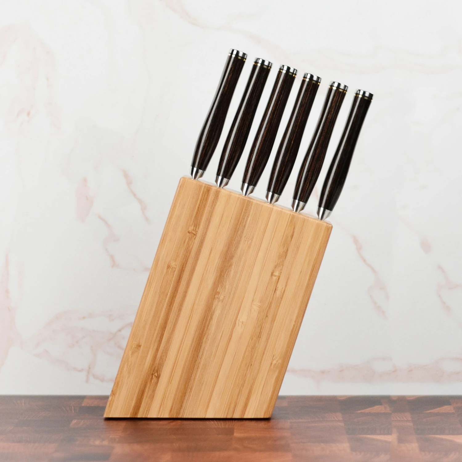 Shun Premier 6 Piece Steak Knife Set With Block 5 Shun Premier 6 Piece Steak Knife Set With Block - Image 5