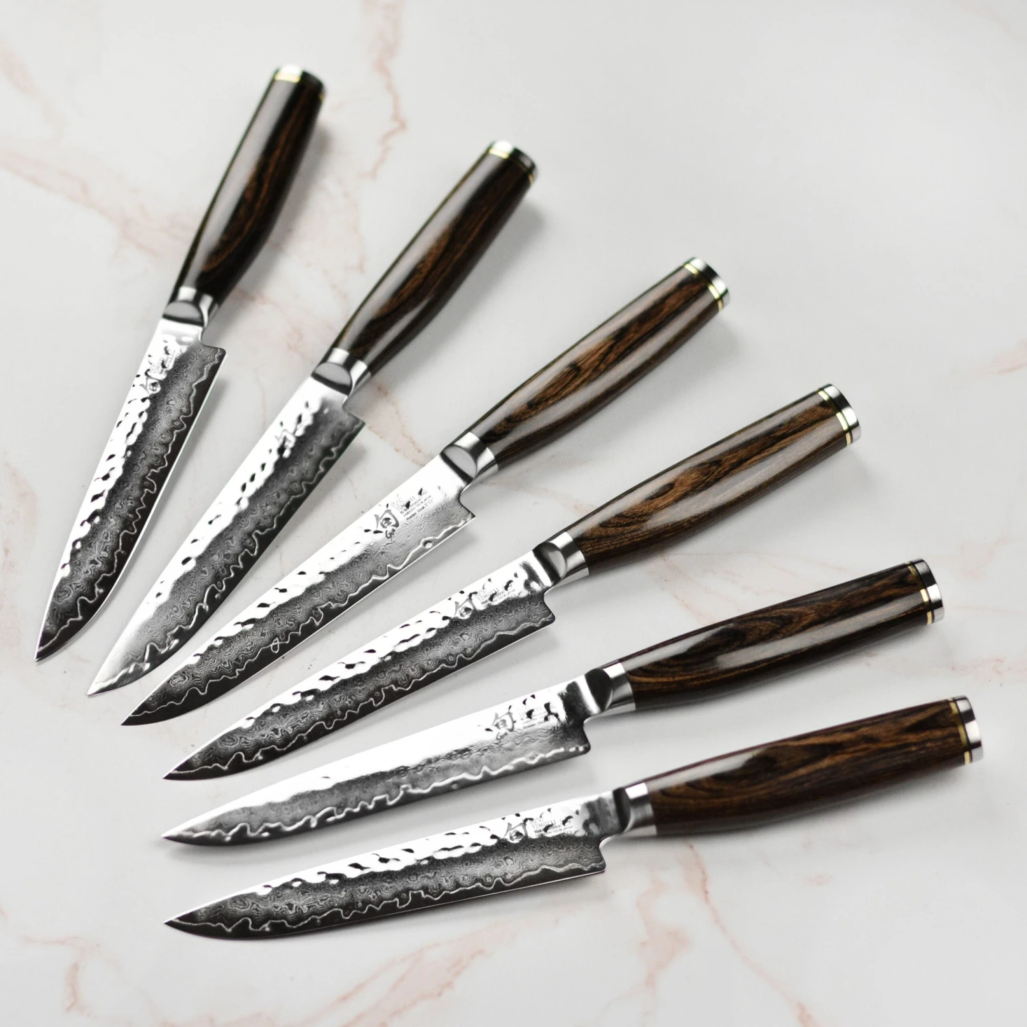 Shun Premier 6 Piece Steak Knife Set With Block 7 Shun Premier 6 Piece Steak Knife Set With Block - Image 7