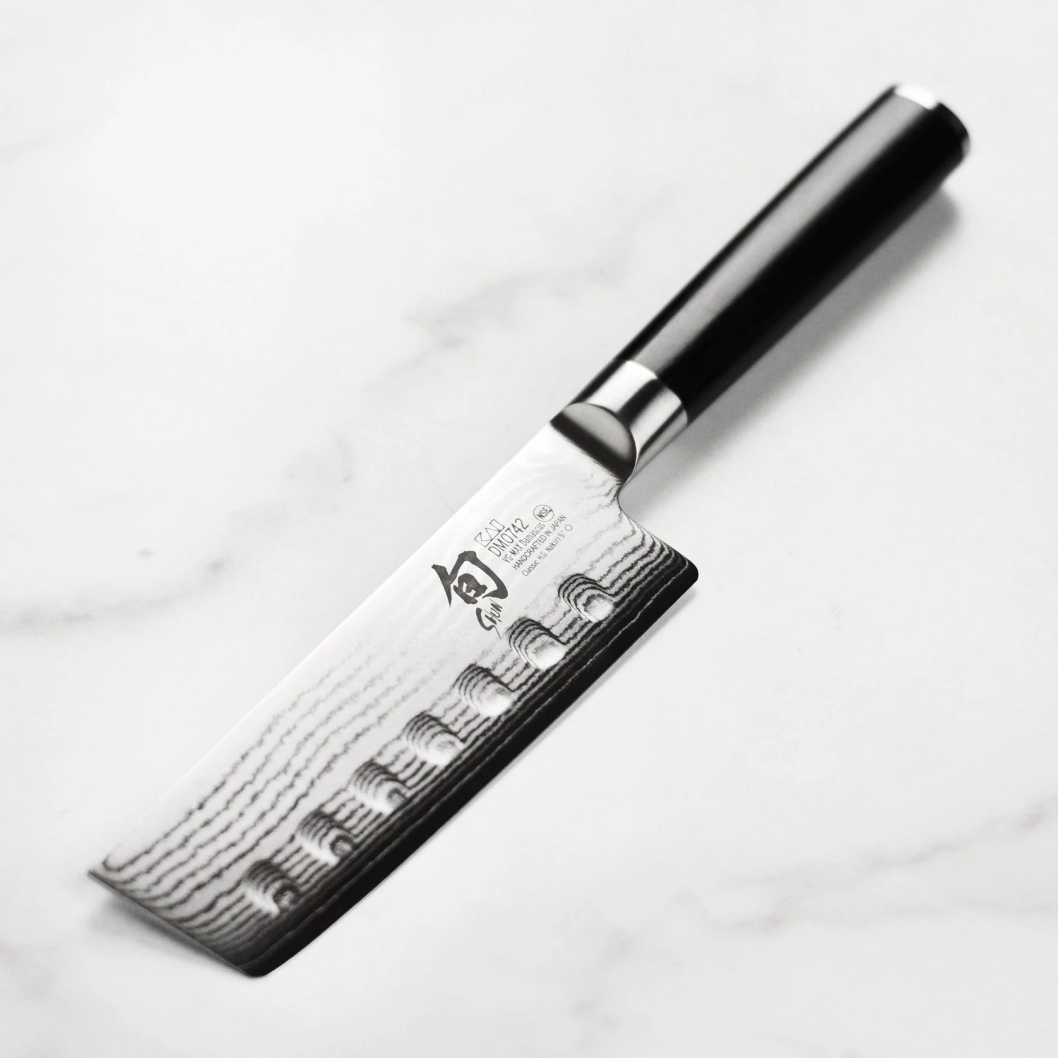 Shun Classic 5" Hollow Edge Nakiri Knife 5 Shun Classic 5" Hollow Edge Nakiri Knife - Image 5