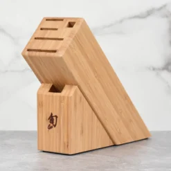 Shun Classic Blonde 5 Piece Slimline Knife Block Set -Shun 47637 scaled