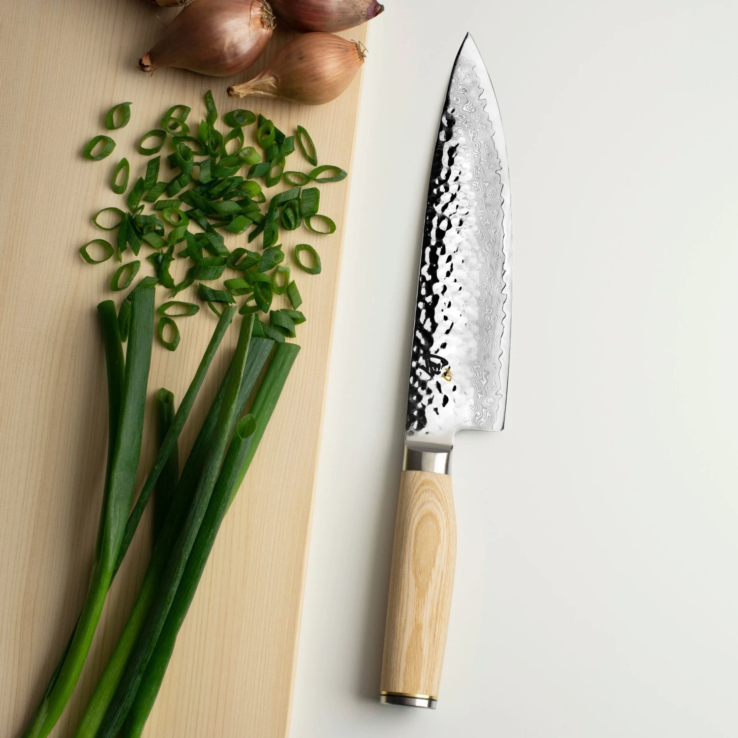 Shun Premier Blonde 8" Chef's Knife 3 Shun Premier Blonde 8" Chef's Knife - Image 3