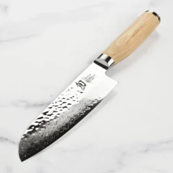 Shun Premier Blonde 7" Santoku Knife -Shun 51215 scaled