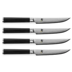 Shun Classic 4 Piece Steak Knife Set -Shun 5898 scaled