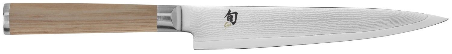 Shun Classic Blonde 6" Utility Kitchen Knife DM0701W 1 Shun Classic Blonde 6" Utility Kitchen Knife DM0701W