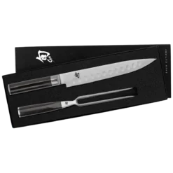 Shun Classic 2 Pc Kitchen Knife Carving Set DMS0230