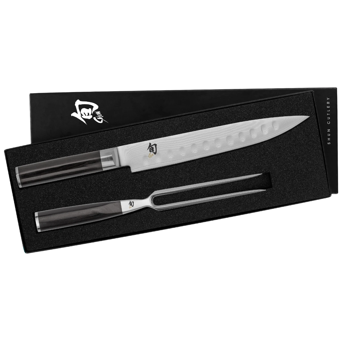 Shun Classic 2 Pc Kitchen Knife Carving Set DMS0230 1 Shun Classic 2 Pc Kitchen Knife Carving Set DMS0230