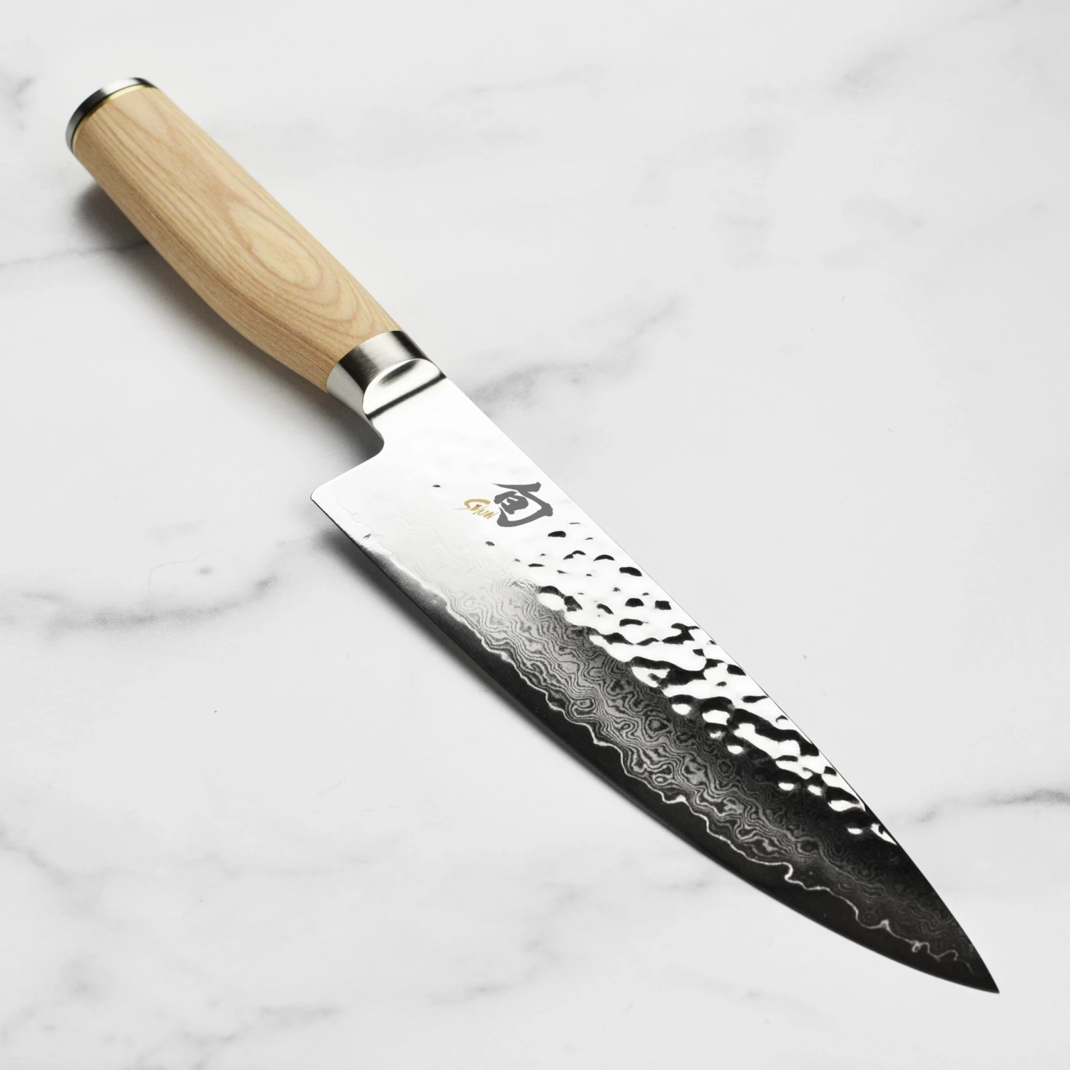 Shun Premier Blonde 8" Chef's Knife 1 Shun Premier Blonde 8" Chef's Knife