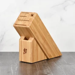 Shun Premier Blonde 5 Piece Slimline Knife Block Set -Shun DSC 0129 scaled