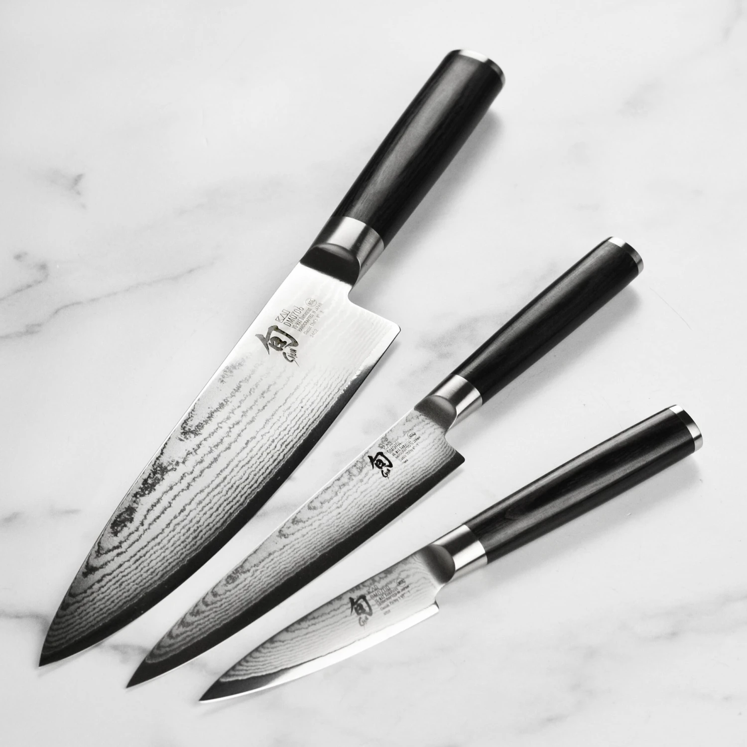 Shun Classic 3 Piece Knife Set 6 Shun Classic 3 Piece Knife Set - Image 6