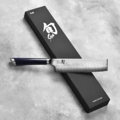 Shun Shiranami 6.5" Nakiri Knife -Shun DSC 3408 0936df47 53b5 46cd b46c f659fe0163bb scaled