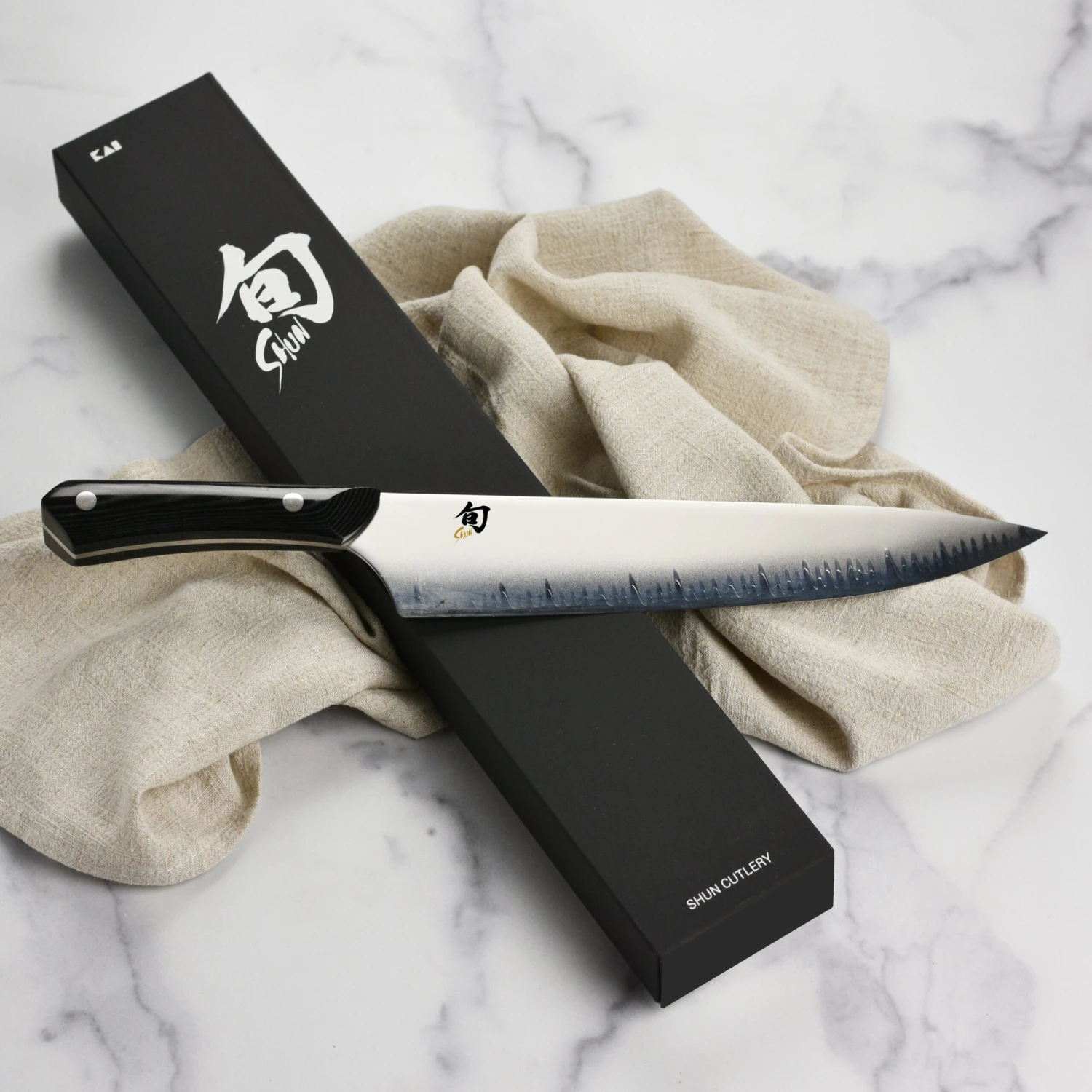 Shun Narukami Blue #2 Carbon Steel 10" Chef's Knife 6 Shun Narukami Blue #2 Carbon Steel 10" Chef's Knife - Image 6