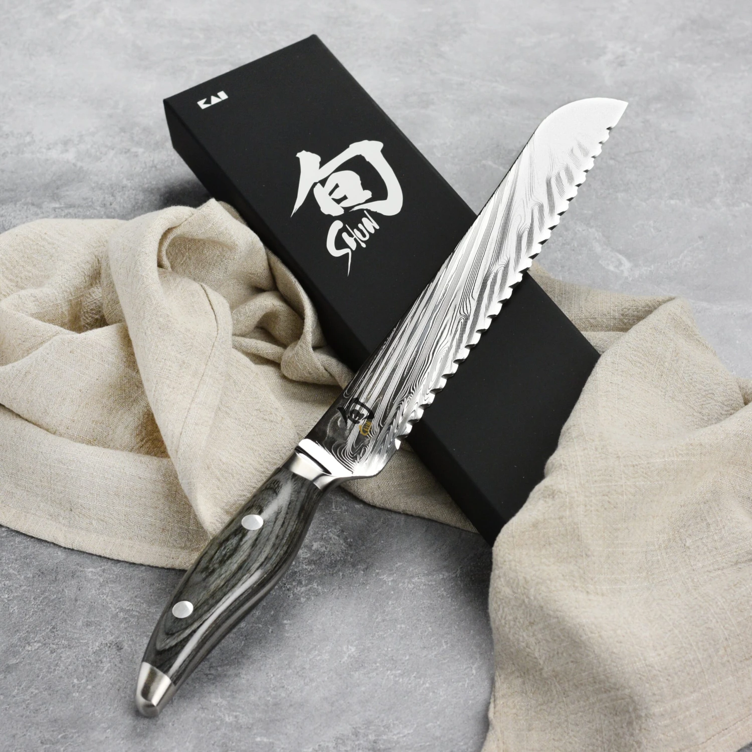 Shun Nagare 9" Bread Knife 6 Shun Nagare 9" Bread Knife - Image 6