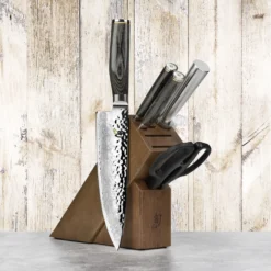 Shun Premier Grey 6 Piece Knife Block Set