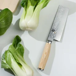 Shun Premier Blonde 5.5" Nakiri Knife 11 Shun Premier Blonde 5.5" Nakiri Knife -Shun Premier Blonde Nakiri BokChoy3 scaled