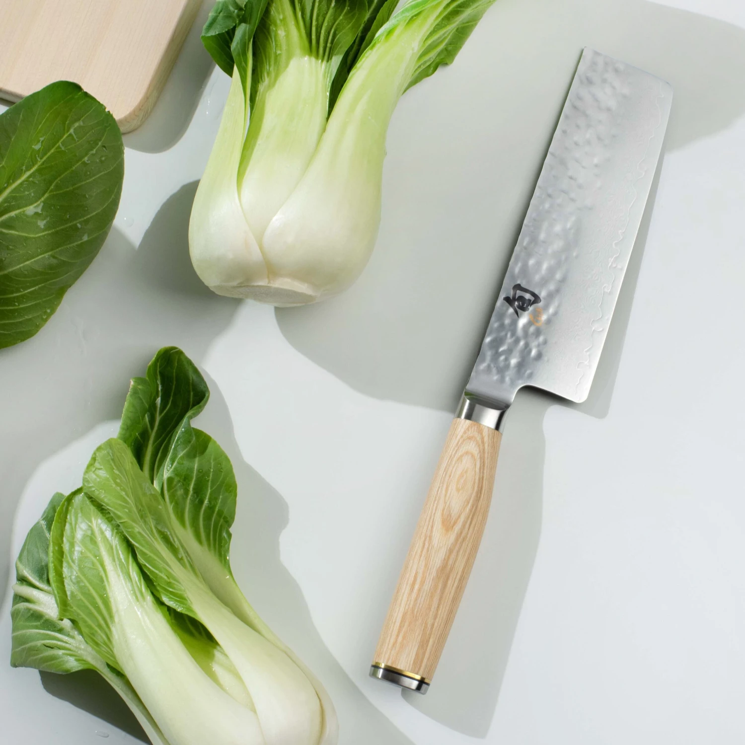 Shun Premier Blonde 5.5" Nakiri Knife 5 Shun Premier Blonde 5.5" Nakiri Knife - Image 5