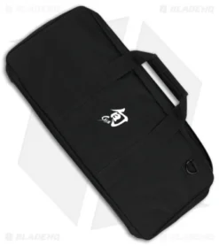Shun 20-Slot Black Knife Roll W/Straps - DM0882