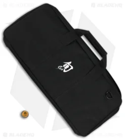 Shun 20-Slot Black Knife Roll W/Straps - DM0882 -Shun Shun 20 slot Black White with Straps Knife Roll DM0882 BHQ 117758 jr bottlecap