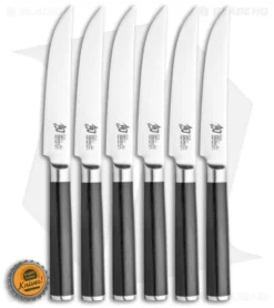 Shun Classic 6-Piece Steak Knife Set 4.75" - DMS0660 -Shun Shun Classic 6 Piece Steak Knife Set DMS0660 BHQ 117700 jr bottlecap