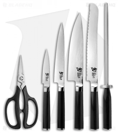 Shun Classic 7-Piece Essential Block Set DM2003B 1 Shun Classic 7-Piece Essential Block Set DM2003B