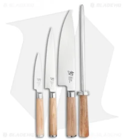 Shun Classic Blonde 5-Piece Starter Block Set Pakkawood