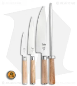 Shun Classic Blonde 5-Piece Starter Block Set Pakkawood -Shun Shun Classic Blonde 5 Piece Starter Block Set DMS0540W BHQ 117715 jr bottlecap