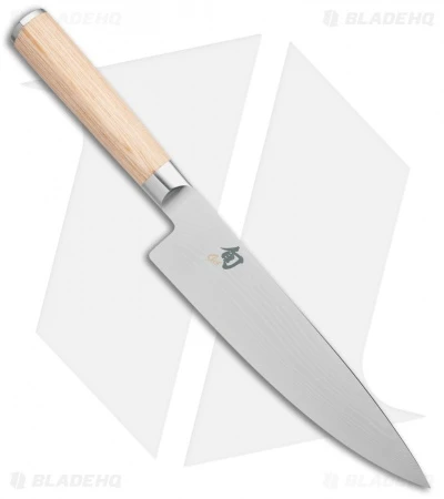 Shun Classic Blonde 8" Chef's Kitchen Knife Pakkawood 2 Shun Classic Blonde 8" Chef's Kitchen Knife Pakkawood - Image 2