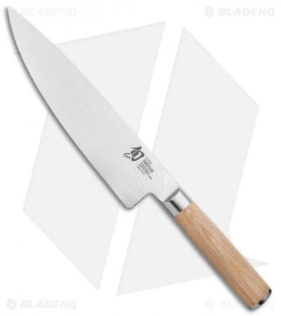 Shun Classic Blonde 8" Chef's Kitchen Knife Pakkawood 1 Shun Classic Blonde 8" Chef's Kitchen Knife Pakkawood