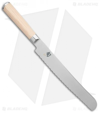 Shun Classic Blonde 9" Bread Kitchen Knife Pakkawood 2 Shun Classic Blonde 9" Bread Kitchen Knife Pakkawood - Image 2