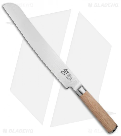 Shun Classic Blonde 9" Bread Kitchen Knife Pakkawood 1 Shun Classic Blonde 9" Bread Kitchen Knife Pakkawood