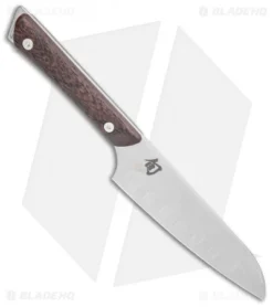 Shun Kanso 6-Piece Block Set - SWTS0600 -Shun Shun Kanso 5.5 in Hollow Ground Snatoku Kitchen Knife Wenge Wood BHQ 36711 jr spine