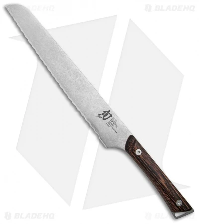 Shun Kanso 9" Bread Kitchen Knife Wenge Wood 1 Shun Kanso 9" Bread Kitchen Knife Wenge Wood