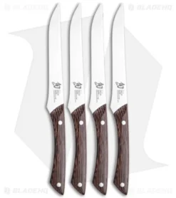Shun Shima Natural 5" 4-Piece Steak Knife Set - DMS0435